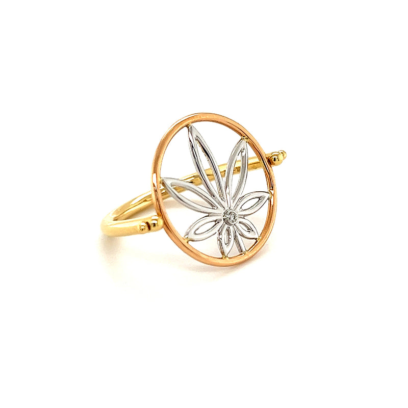 Flower Power Flip Ring